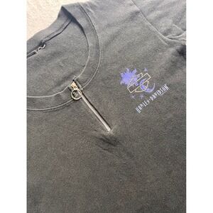 Harley Davidson Southside Virginia Beach Quarter‎ Zip T Shirt Womens